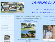 Tablet Screenshot of campinglejai.com